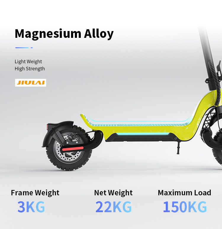 scooter el&eacute;ctrico de aleaci&oacute;n de magnesio