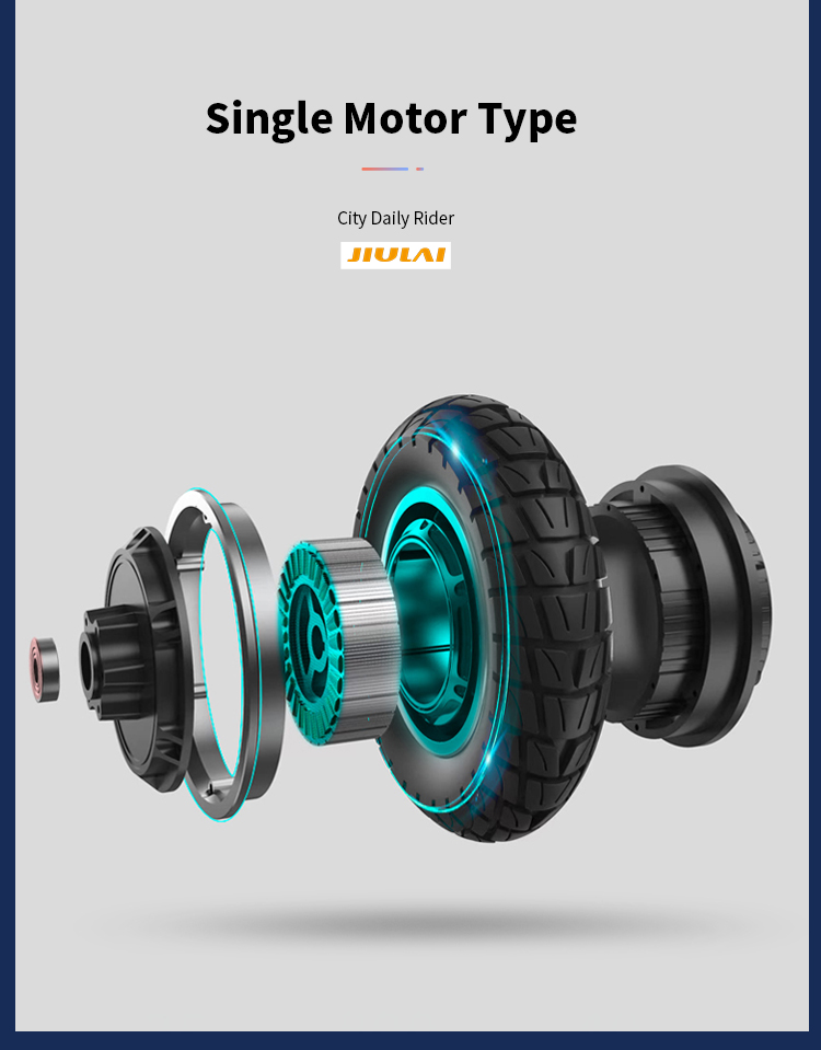 scooter el&eacute;ctrico de largo alcance